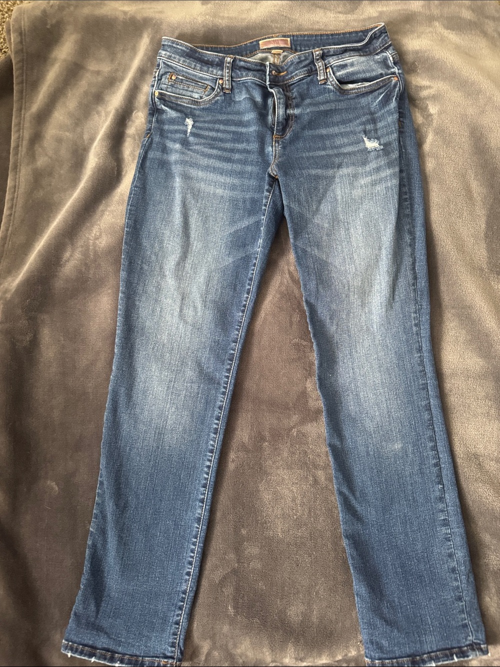 Kut from the Kloth Boyfriend Jeans in Medium Blue Wash style Catherine